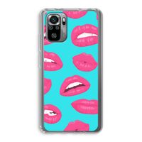 Bite my lip: Xiaomi Redmi Note 10S Transparant Hoesje