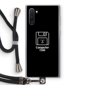 Hello: Samsung Galaxy Note 10 Transparant Hoesje met koord