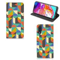 Samsung Galaxy A70 | Hoesje met Magneet | Funky Retro
