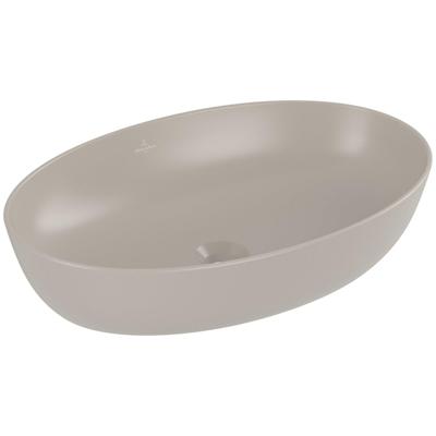 Villeroy & Boch Artis opzetwastafel - 61x41cm - ovaal z/krgt almond C+ 419861am