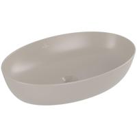 Villeroy & Boch Artis opzetwastafel - 61x41cm - ovaal z/krgt almond C+ 419861am