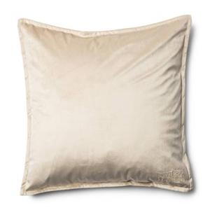 Riviera Maison Kussenhoes beige, Kussensloop - Basic Velvet - 50x50 cm