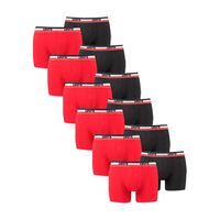 Levi's 12-pack boxershorts 200SF red antraciet