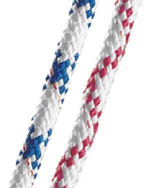U-rope Dyneema Economy 3 Mm Wit/blauw Default