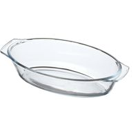 Chef Traiteur Ovenschaal van borosilicaat glas - ovaal - 0.7 Liter - 24 x 13 x 5 cm - thumbnail