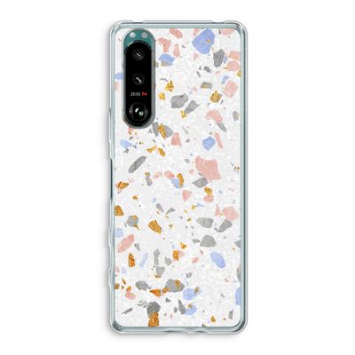Terrazzo N°8: Sony Xperia 5 III Transparant Hoesje