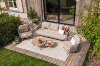 Flow stoel/bank loungeset (5-delig) - Zand/Latte