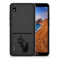 Xiaomi Redmi 7A Silicone-hoesje Gun Don't Touch My Phone - thumbnail