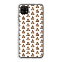 Poop emoji: Samsung Galaxy A22 5G Transparant Hoesje