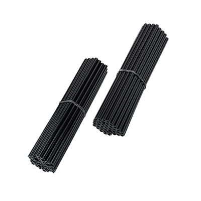 Spaak cover set zwart 2 x 38 stuks