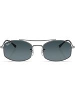 Ray-Ban oval-frame sunglasses - Gris - thumbnail