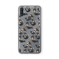 Zeemeermin: Samsung Galaxy A11 Transparant Hoesje