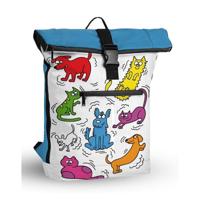 New Rebels Mart Arts New York Cartoon Rolltop Rugzak 16L