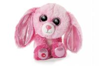 Nici knuffel Glubschis konijn junior 15 cm pluche roze - thumbnail