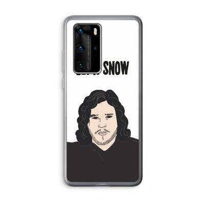 Let It Snow: Huawei P40 Pro Transparant Hoesje