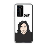 Let It Snow: Huawei P40 Pro Transparant Hoesje