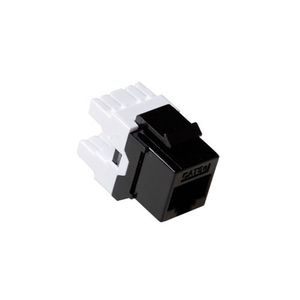 ACT TD5012 Keystone Jack CAT5E Unshielded | Zwart