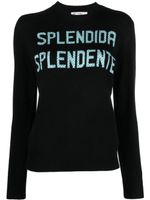MC2 Saint Barth pull La Vedo Grigia en jacquard - Noir