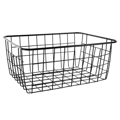 Draadmand 28x22x12.5 cm Mat/Zwart