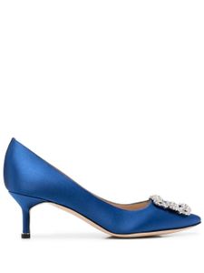 Manolo Blahnik escarpins Hangisi 50 mm - Bleu