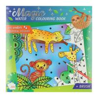 Wins Holland Magische waterverfkleurblok jungledieren