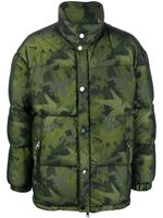 ETRO doudoune à imprimé camouflage - Vert