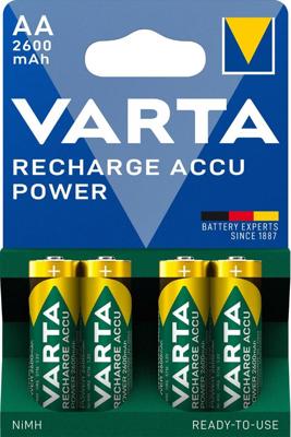 Varta Varta AA accu 2600mA blister 4 R2U - 3311925