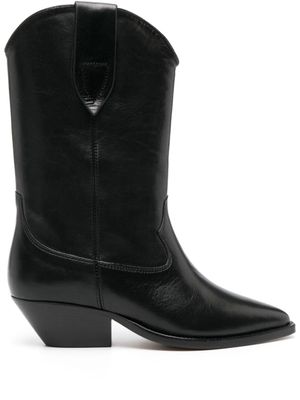 ISABEL MARANT bottines Duerto 40 mm d'inspiration western - Noir