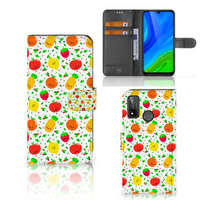 Huawei P Smart 2020 Book Cover Fruits