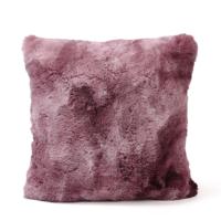 Linde Bordeaux Faux Fur Kussen Vierkant S