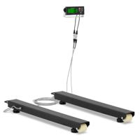 Weegbalk - 3500 kg / 0,5 kg - 100 x 10 cm - extern LCD Weegbalk - 3500 kg / 0,5 kg - 100 x 10 cm - extern LCD