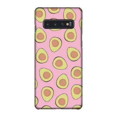 Dancing avocados: Samsung Galaxy S10 4G Volledig Geprint Hoesje