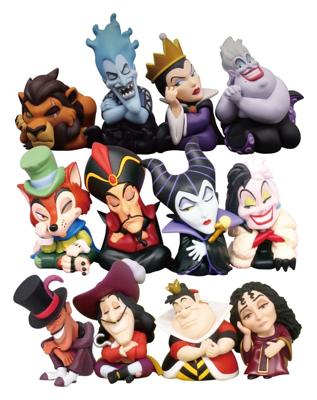 Disney Villains Twinchees Mini Figures Lil' Sleepers 5 cm Blind Pack Display (24)