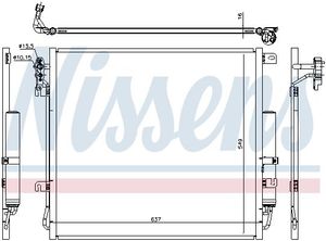 Condensor, airconditioning 940485