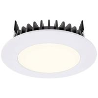 Deko Light 565230 LED Panel Round III 6 LED-inbouwlamp Energielabel: G (A - G) LED vast ingebouwd 6.30 W Verkeerswit (RAL 9016)