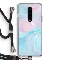 Fantasie pastel: OnePlus 8 Transparant Hoesje met koord