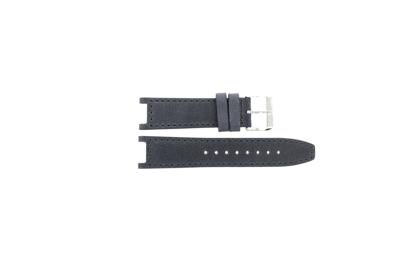 Horlogeband GC watches Y54013G7 / Y54013G7MF Leder Grijs 14mm