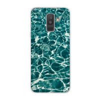 Weerkaatsing water: Samsung Galaxy A6 Plus (2018) Transparant Hoesje