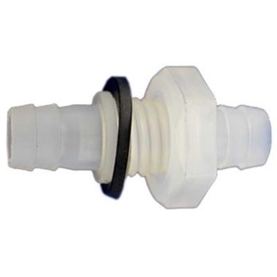 Europond PE Doorvoer Slangtule 10mm - M14 Polyethyleen Buitendraad met O-ring en Moer