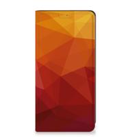 Stand Case voor Samsung Galaxy A05 Polygon Red