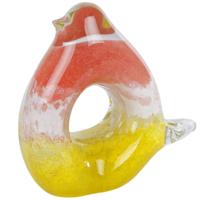 Beeld Bird glas 11,5 cm | 12 stuks