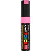 Uni-Posca Posca marker, afm pc-8k, lijndikte 8 mm, breed, fluo pink, 1 stuk