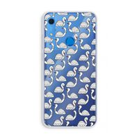 Zwanen: Huawei Y6s Transparant Hoesje