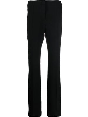 Moschino pantalon de costume à coupe droite - Noir