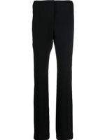 Moschino pantalon de costume à coupe droite - Noir