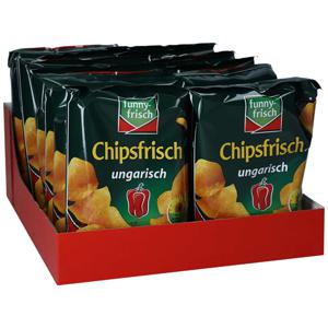 Funny-Frisch - Hongaarse Paprika Chips - 12x 40g