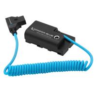 Kondor Blue D-Tap naar Sony L-serie dummy batterij NPF kabel