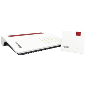 FRITZ! Mesh Set 7530 AX + 1200 AX Dual-band (2.4 GHz / 5 GHz) Wi-Fi 6 (802.11ax) Rood, Wit 4 3G Intern