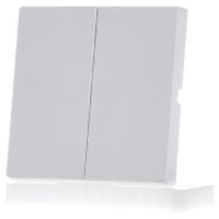 1785-884  - Cover plate for switch/push button white 1785-884 - thumbnail