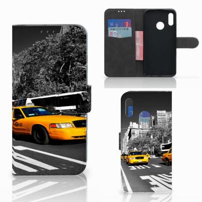 Honor 10 Lite | Flip Cover | New York Taxi